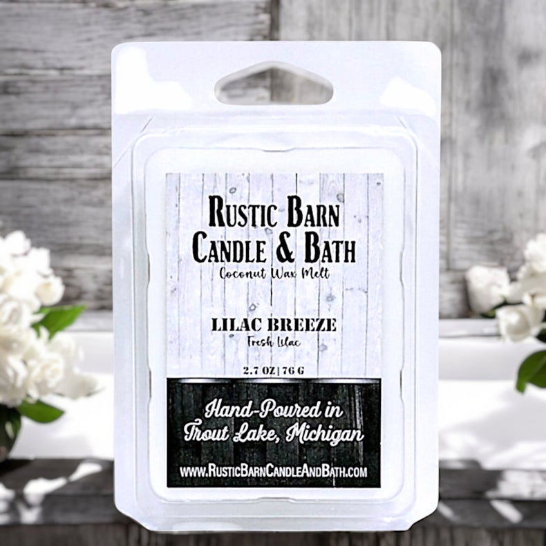 Lilac Breeze Wax Melt - Clover, Lilac & Violet