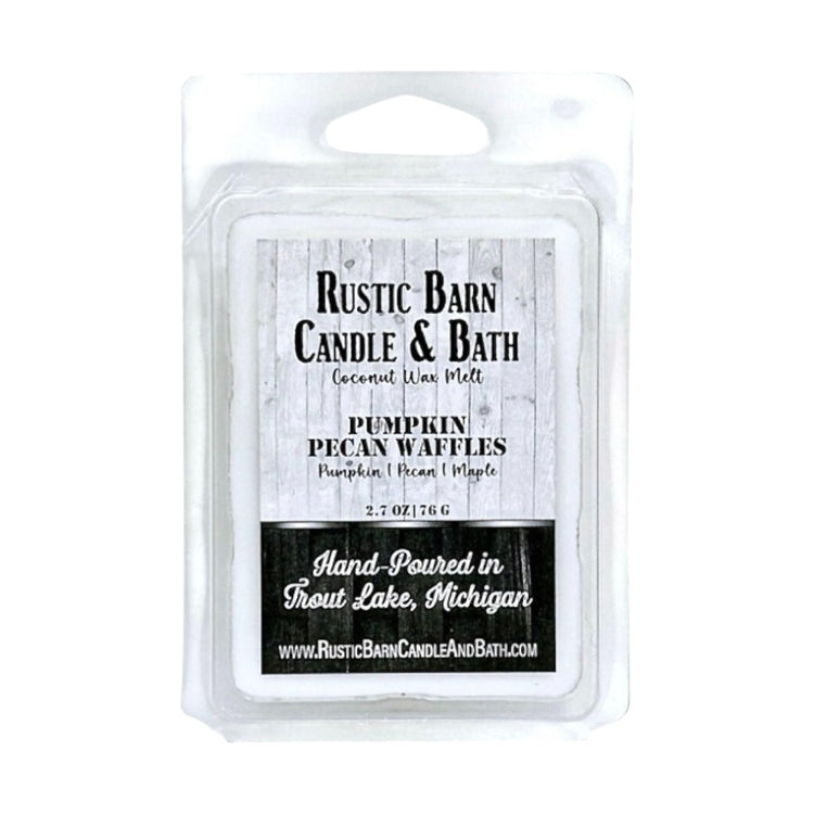 Pumpkin Pecan Waffles Wax Melt - Pecan, Pumpkin & Maple