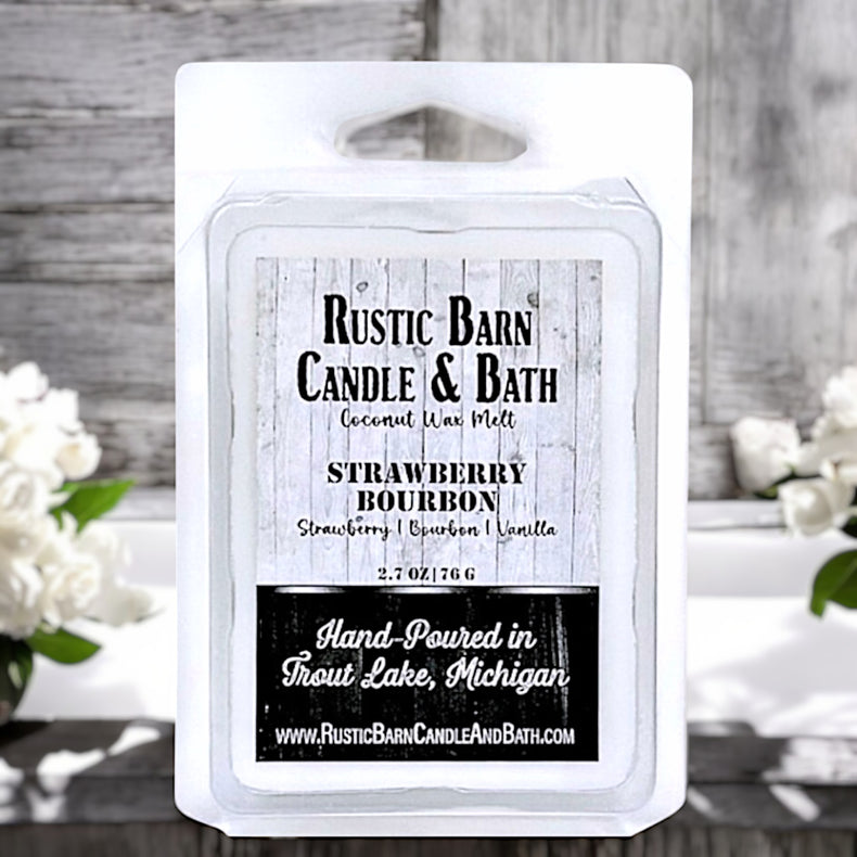 Strawberry Bourbon Wax Melt - Strawberry, Bourbon & Vanilla