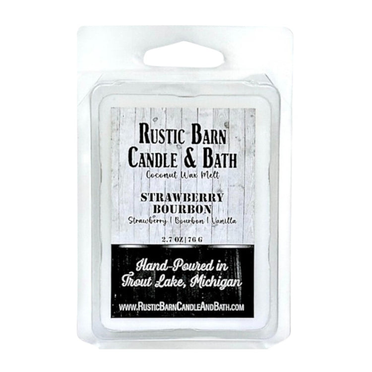Strawberry Bourbon Wax Melt - Strawberry, Bourbon & Vanilla