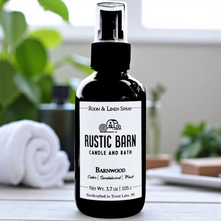 Barnwood Room + Linen Spray - Cedar, Sandalwood & Amber