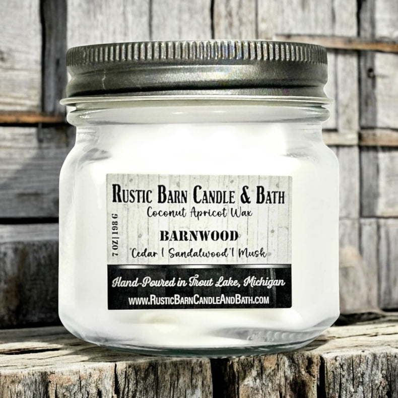 Barnwood Candle - Cedar, Sandalwood & Amber