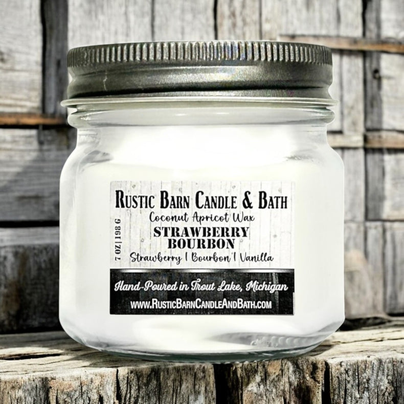 Strawberry Bourbon Candle - Strawberry, Bourbon & Vanilla