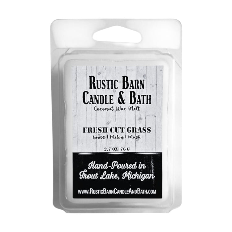 Fresh Cut Grass Wax Melt - Melon, Grass & Musk