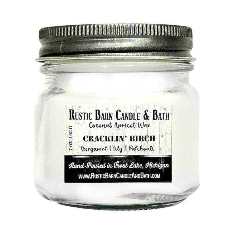 Cracklin’ Birch Candle - Bergamot, Lily & Patchouli