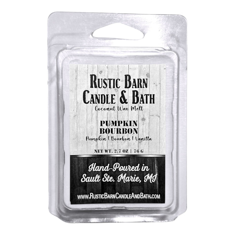 Pumpkin Bourbon Wax Melt - Pumpkin, Bourbon & Brown Sugar