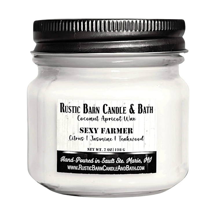 Sexy Farmer Candle - Citrus, Jasmine & Teakwood