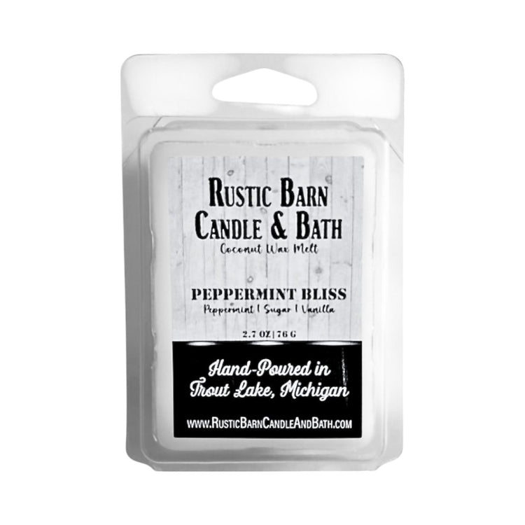 Peppermint Bliss Wax Melt - Peppermint, Sugar & Vanilla
