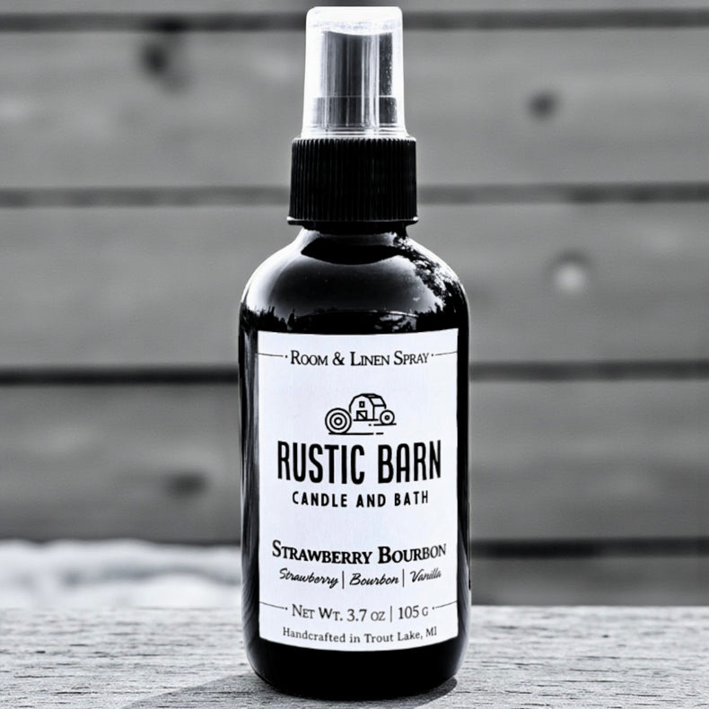Strawberry Bourbon Room + Linen Spray - Strawberry, Bourbon & Vanilla