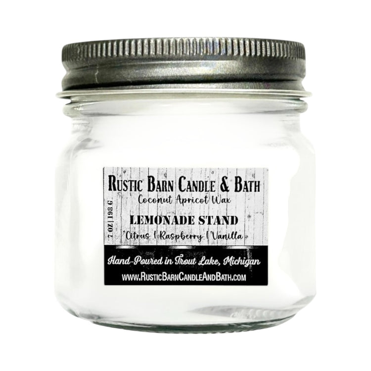 Lemonade Stand Candle - Citrus, Raspberry & Vanilla