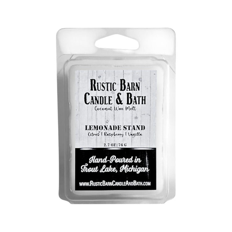 Lemonade Stand Wax Melt - Citrus, Raspberry & Vanilla