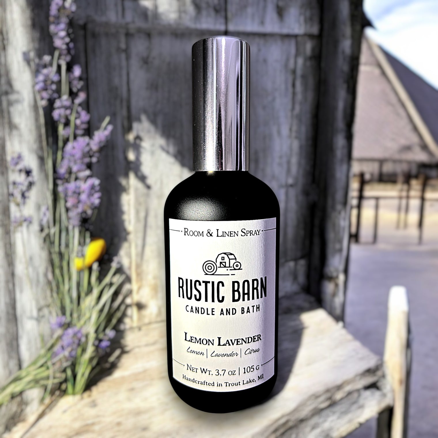 LEMON LAVENDER - ROOM AND LINEN SPRAY (4 OZ)