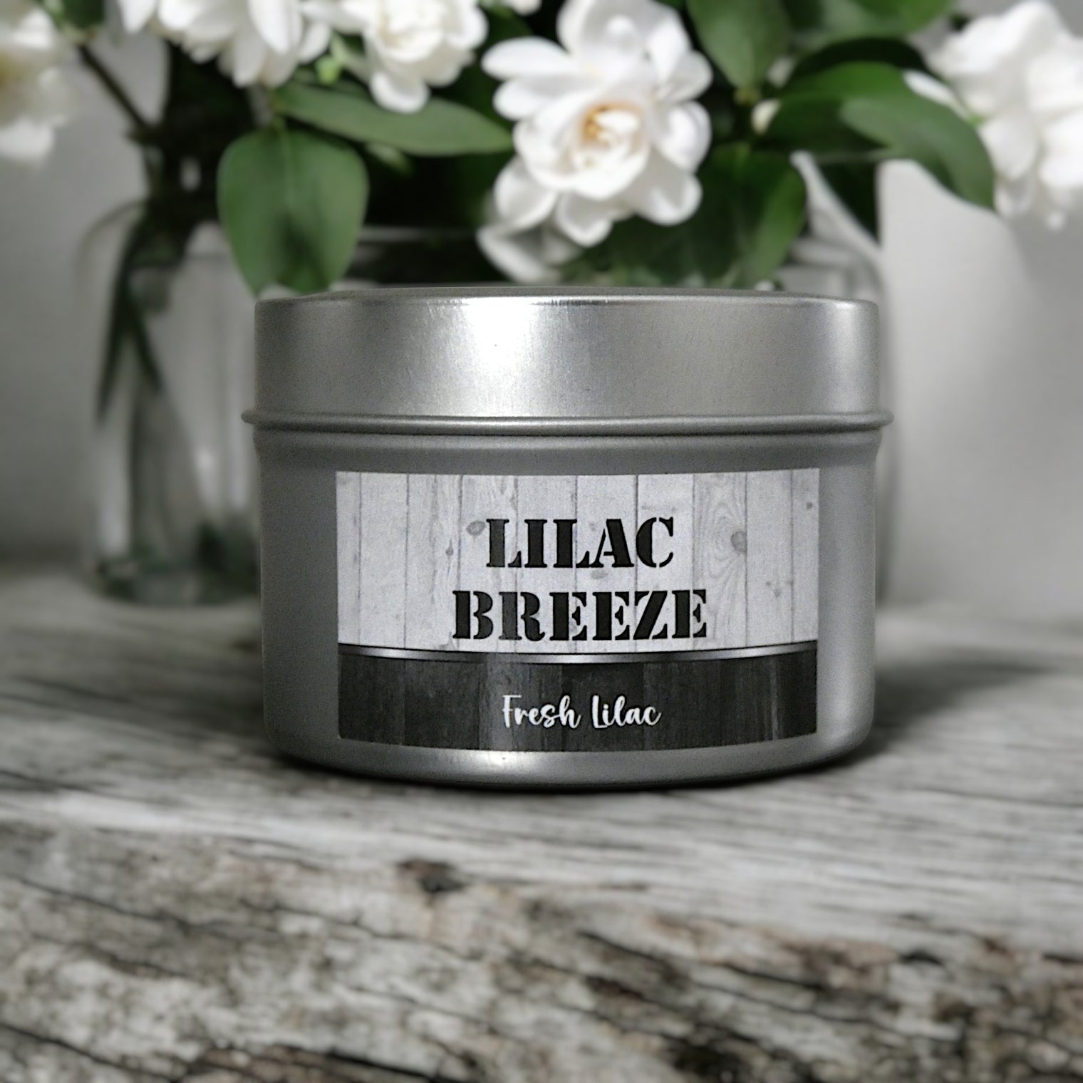 LILAC BREEZE - TIN CANDLE (4 OZ)